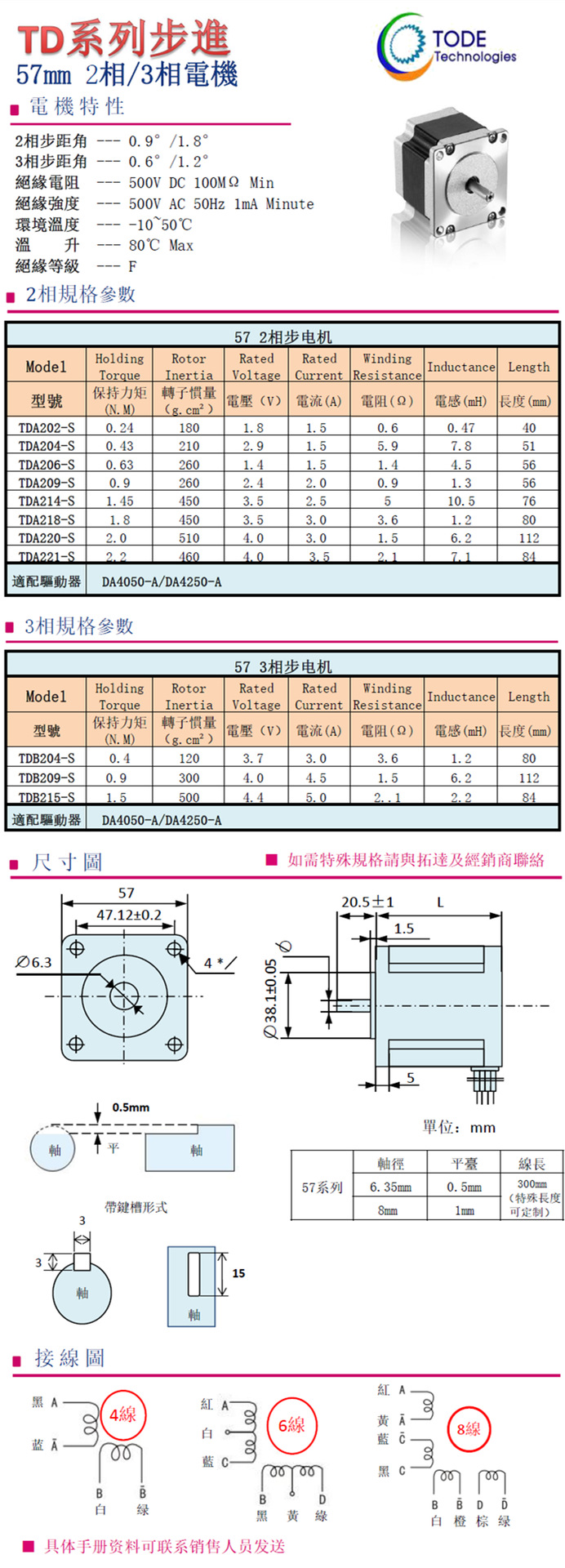 步進(jìn)電機(jī)57系列3相